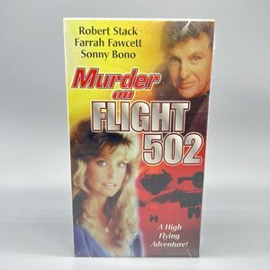 Murder On Flight 502 (VHS, 2005) Robert Stack Farrah Fawcett Sonny Bono - 1975